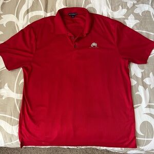 Wells Fargo Men’s Port Authority Polo Shirt 2XL, Red in Excellent condition